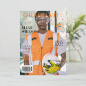 Modern Engineering Magazine afstuderen foto Kaart (Staand voorkant)