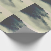 Modern, Etheral Forest Mounscene Cadeaupapier (Hoek)