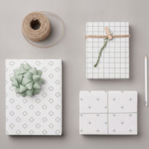 Modern Eucalyptus Salie Cadeauverpakking Gecoördin