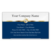 Modern Executive Attorney thema Magnetisch Visitekaartje (Voorkant)