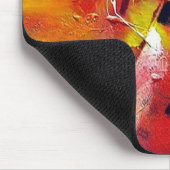 Modern Expressionist Abstract schilderen Trendy Muismat (Hoek)