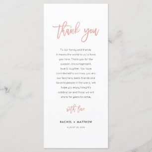 Modern Fairytale Roos Gold Weddenschap Hartelijk d Menu