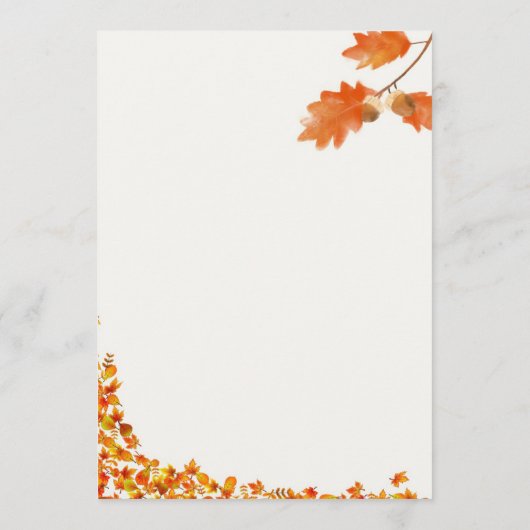 Modern Fall Thanksgiving Dinner Invitation (Dos)
