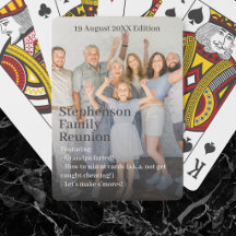 Modern Familiebijeenkomst Foto Tijdschriftcover