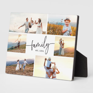 Modern Familiefoto Fotoplaat
