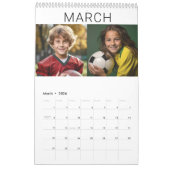 Modern Family 24 Foto - zwart wit minimaal Kalender (Mar 2026)