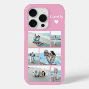 Modern Family 6 Foto Roze iPhone 15 Pro Case