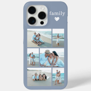 Modern Family 6 Stof Blauwblauw iPhone 15 Pro Max Hoesje