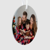 Modern Family Christmas Photo Script, merry  (devant)