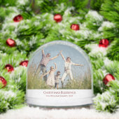 Modern Family Photo Christmas Blessings Christian (Noël)