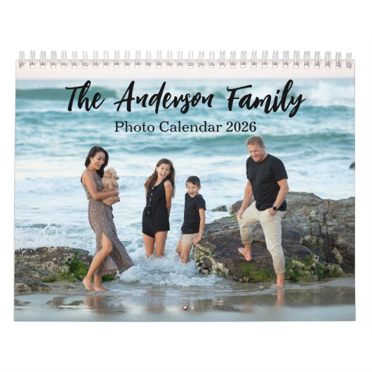 Modern Family Photo Collage Kalender (Hoes)