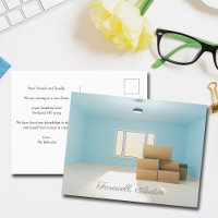 Modern Farewell Change of Address New Home Room