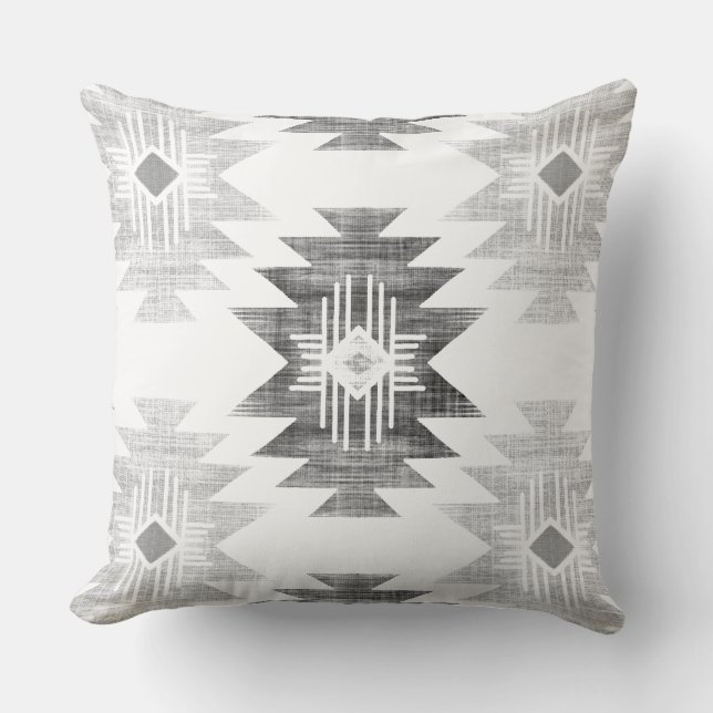 Modern Farmhouse Aztec Kussen (Voorkant)