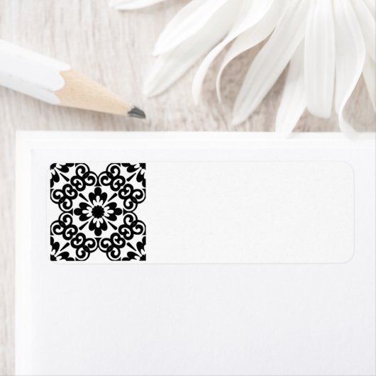 MODERN FARMHOUSE BLACK EN WITTE TEGEL ETIKET (Insitu)