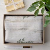 Modern Farmhouse kerstmis Rustic Wood Tissuepapier (Geschenk)