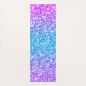 Modern Faux Glitter Ombre Yogamat (Achterkant)
