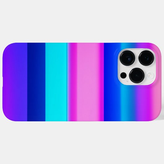 Modern Faux Iridescent / iPhone Case (Achterkant (horizontaal))