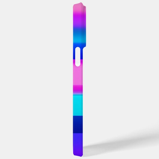 Modern Faux Iridescent / iPhone Case (Achterkant / Rechts)