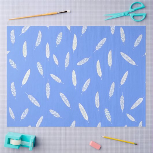 Modern Feathers Luxe Boho Collectie Tissuepapier (Craft)