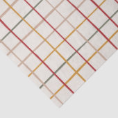 Modern Festive Colorful Grid  Tissuepapier (Detail)