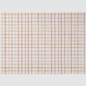 Modern Festive Colorful Grid  Tissuepapier (Voorkant)