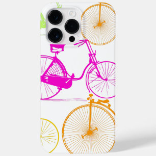 modern fietspatroon, helder kleurneonpatroon Case-Mate iPhone 14 pro max hoesje