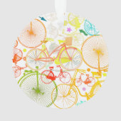  modern fietspatroon, helder kleurneonpatroon ornament (achterkant)
