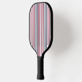 Modern Fire & Triple Stripe Bold Minimalist Pickle Pickleball Paddle (Links)