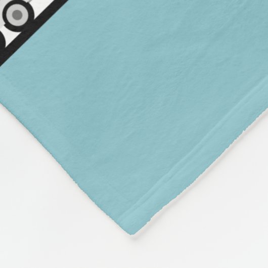 Modern Fire Truck Pattern Personalized Boy Fleece Deken (Hoek)