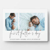 Modern First Fathers Day 2 Fotoscript Fotoplaat (voorkant)