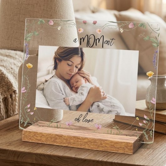 Modern  First Mother's Day Photo Acrylic Gift