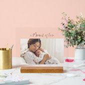 Modern  First Mother's Day Photo Acrylic Gift (Mariage)