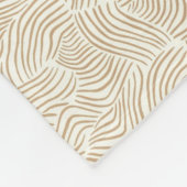 modern fleece deken (Hoek)