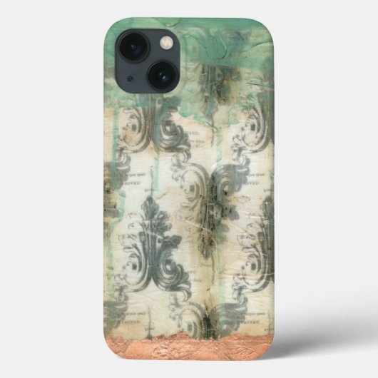 Modern Fleur De Lis-ontwerp Case-Mate iPhone Case (Achterkant)
