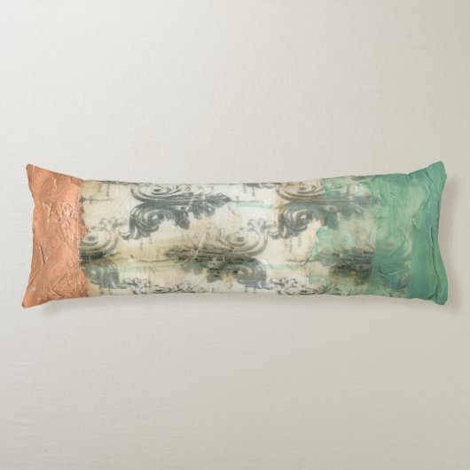 Modern Fleur De Lis-ontwerp Lichaamskussen (Voorkant)