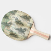 Modern Fleur De Lis-ontwerp Tafeltennisbatje (Zijkant)