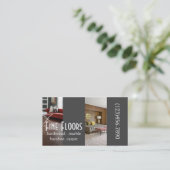 Modern Flooring Hardwood Marble Construction Visitekaartje (Staand voorkant)