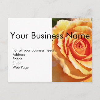 Modern Flora Business Card Template Briefkaart