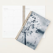 Modern Floral Art Spiral Planner (Display)