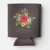 MODERN FLORAL BABY SHOWER BLIKHOUDER KOELER (Voorkant)