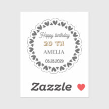 Modern Floral Birthday | Elegant Flower Design 