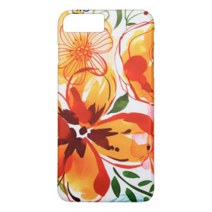 Modern Floral iPhone 8 Plus / 7 Plus Hoesje