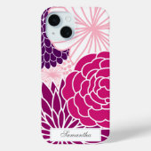 Modern Floral Case-Mate iPhone Case (Achterkant)