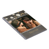 Modern Floral Country op maat Notitieboek (Rechterzijde)