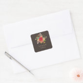 MODERN FLORAL DANK U STICKERS (Envelop)