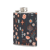 Modern Floral Dark Heupfles (Links)