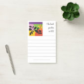 Modern Floral Design gewaagd en abstract Post-it® Notes (Kantoor)