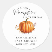 Modern Floral Herfst Baby shower Boeken voor Baby