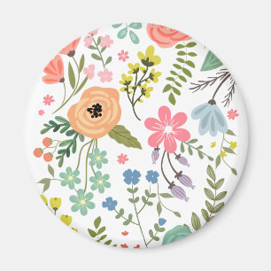 Modern Floral Magneet