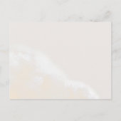 Modern Floral | Marmer Hartelijk dank Briefkaart (Achterkant)